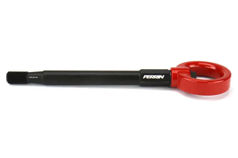 PERRIN Front Tow Hook Kit (Red) - 2008-2014 Subaru WRX / STI