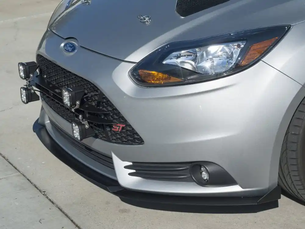 Rally Innovations Front Splitter - 2013-2014 Ford Focus ST