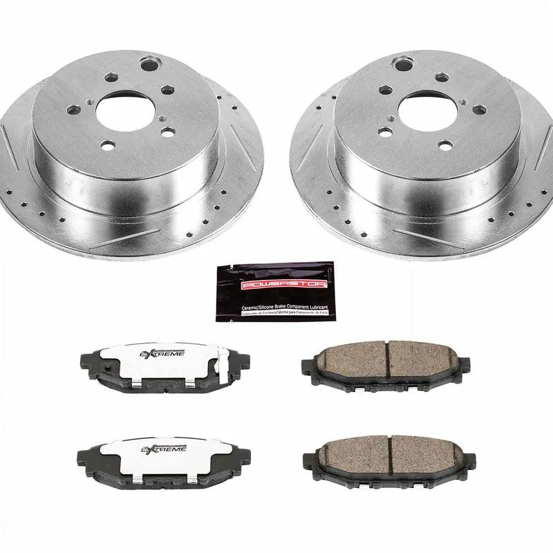 Power Stop Z26 Street Brake Kit (Rear) - 2013-2020 Subaru Crosstrek / 2014-2018 Forester / 2012-2020 Impreza