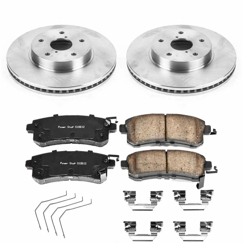 Power Stop Autospecialty Brake Kit (Front) - 2016-2017 Subaru Legacy