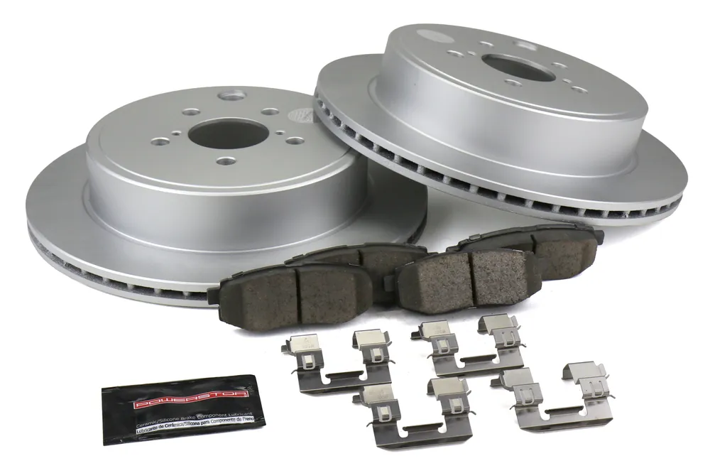 Power Stop Z17 Coated Brake Kit (Rear) - 2013-2016 Scion FR-S / 2013-2020 Subaru BRZ / 2017-2019 Toyota 86