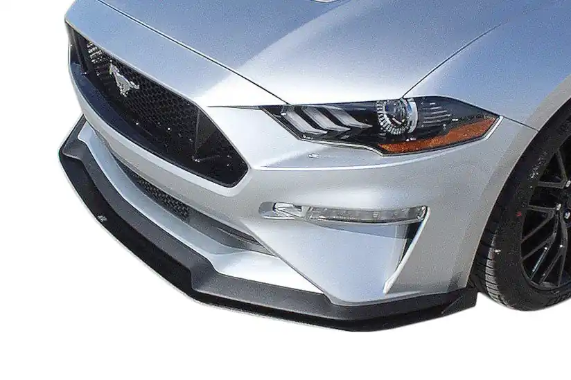 Rally Innovations 3- Piece Front Splitter - 2018-2024 Ford Mustang