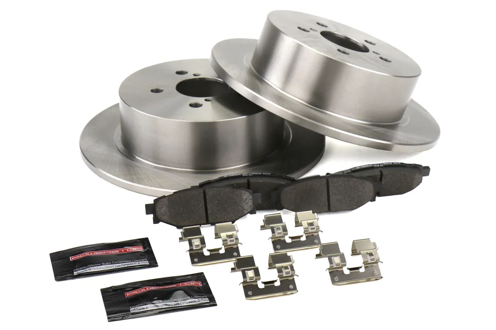 Power Stop Track Day Brake Kit (Rear) - 2005-2009 Subaru Legacy / Outback