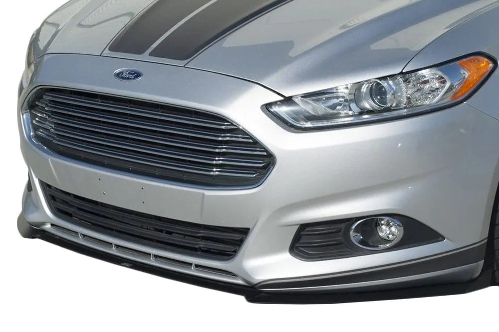 Rally Innovations 3-Piece Front Splitter - 2013-2016 Ford Fusion