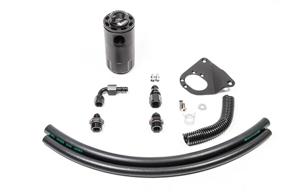 Radium Catch Can Kit PCV Fluid Lock - 2008-2015 Mitsubishi EVO X
