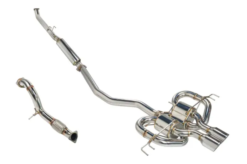 REMARK Sports Touring (LINK LOOP) Cat-Back & Front Pipe - 2017-2021 Honda Civic Type R (FK8)