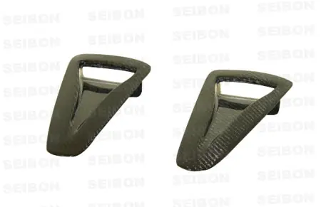Seibon Carbon Fiber Hood Air Ducts - 2009-2016 Nissan GT-R