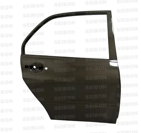 Seibon Carbon Fiber Rear Doors - 2003-2006 Mitsubishi Evo 8/9
