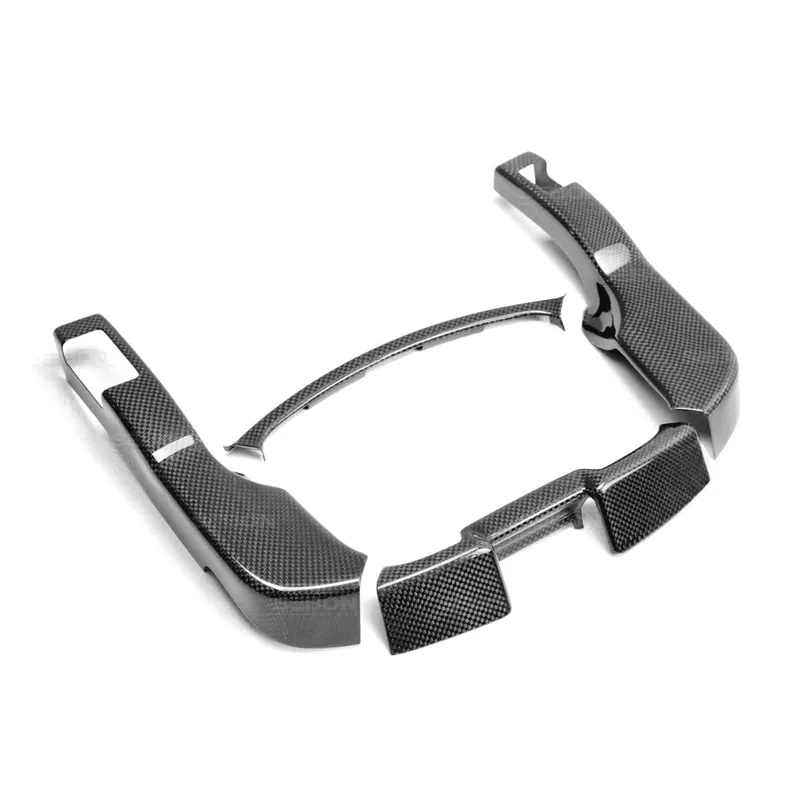 Seibon Carbon Fiber Center Gauge Bezel Set - 2009-2014 Nissan GT-R
