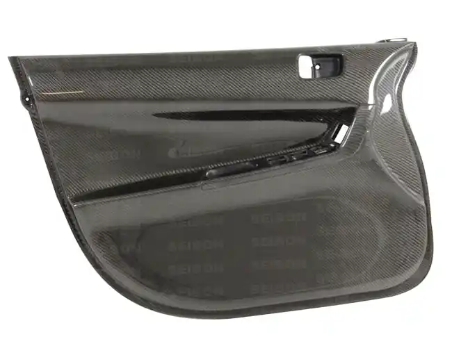 Seibon Carbon Fiber Front Door Panels - 2008-2015 Mitsubishi Evo X