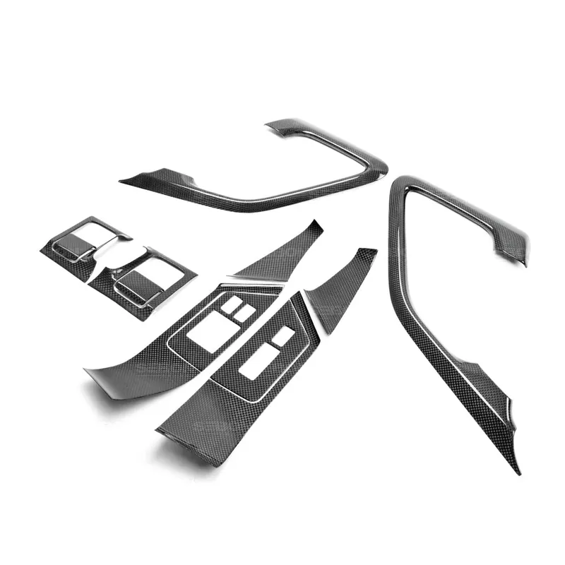 Seibon Carbon Fiber Door Trim Set - 2009-2014 Nissan GT-R