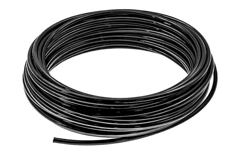 SMY PTFE MAX Stainless Steel Braided w/ Black PVC Coated Hoses 6an - 15 FEET - Universal