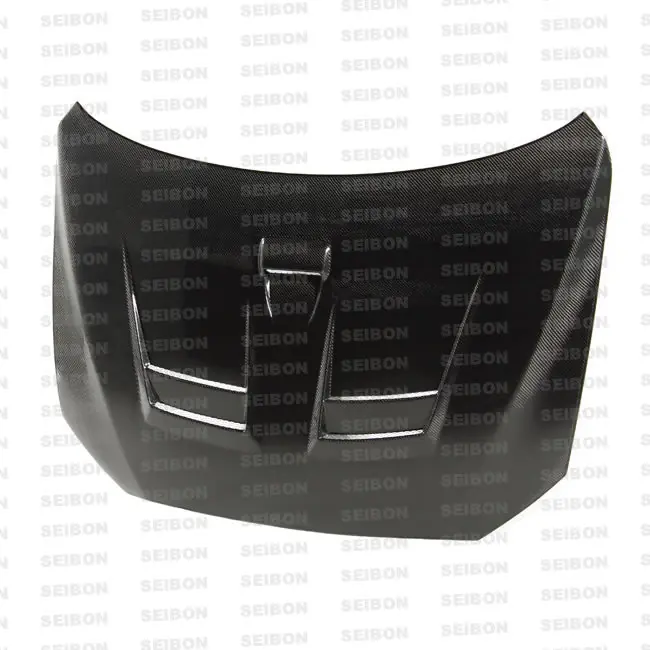 Seibon Carbon Fiber DV Style Hood - 2008-2009 Mitsubishi Lancer