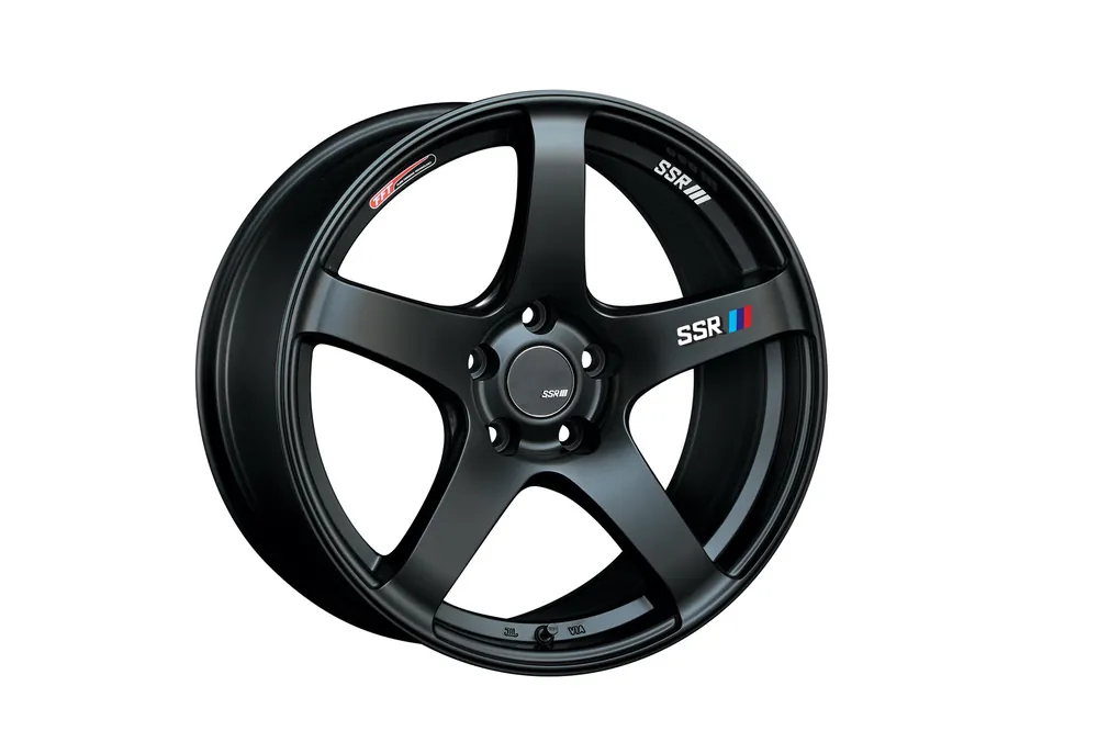 SSR GTV01 17x7 +42 4x100 Flat Black - Universal