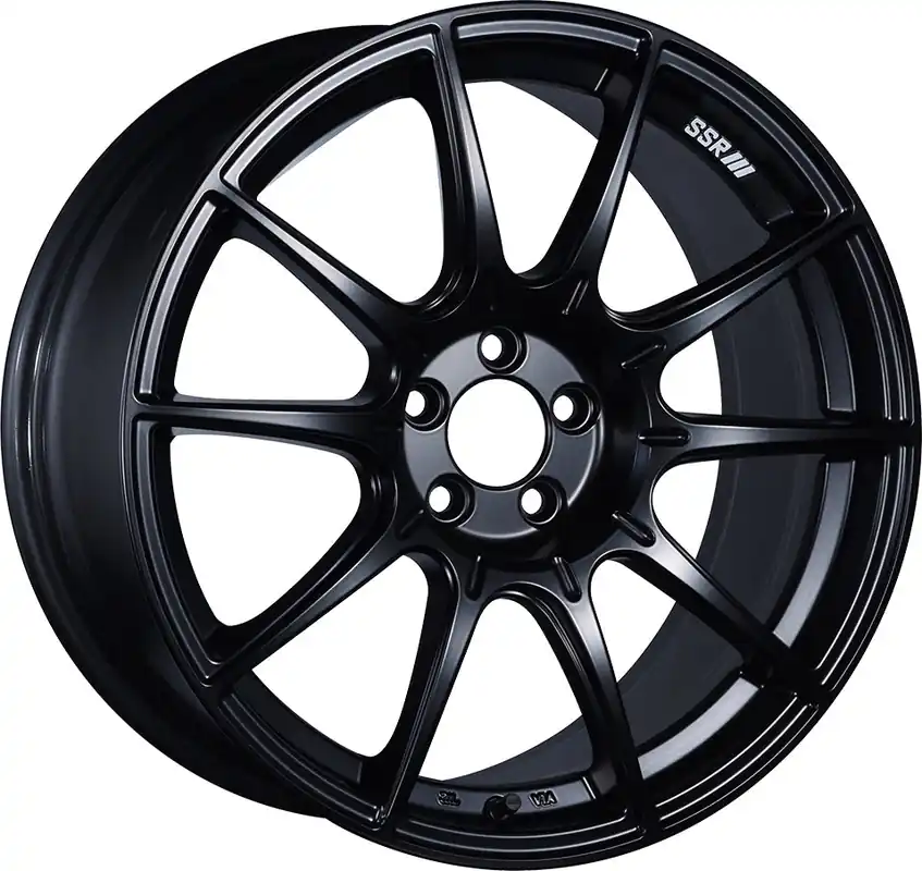 SSR GTX01 Flat Black 18x8 +45 5x112 (Single Wheel) - 2020-2024 Toyota GR Supra