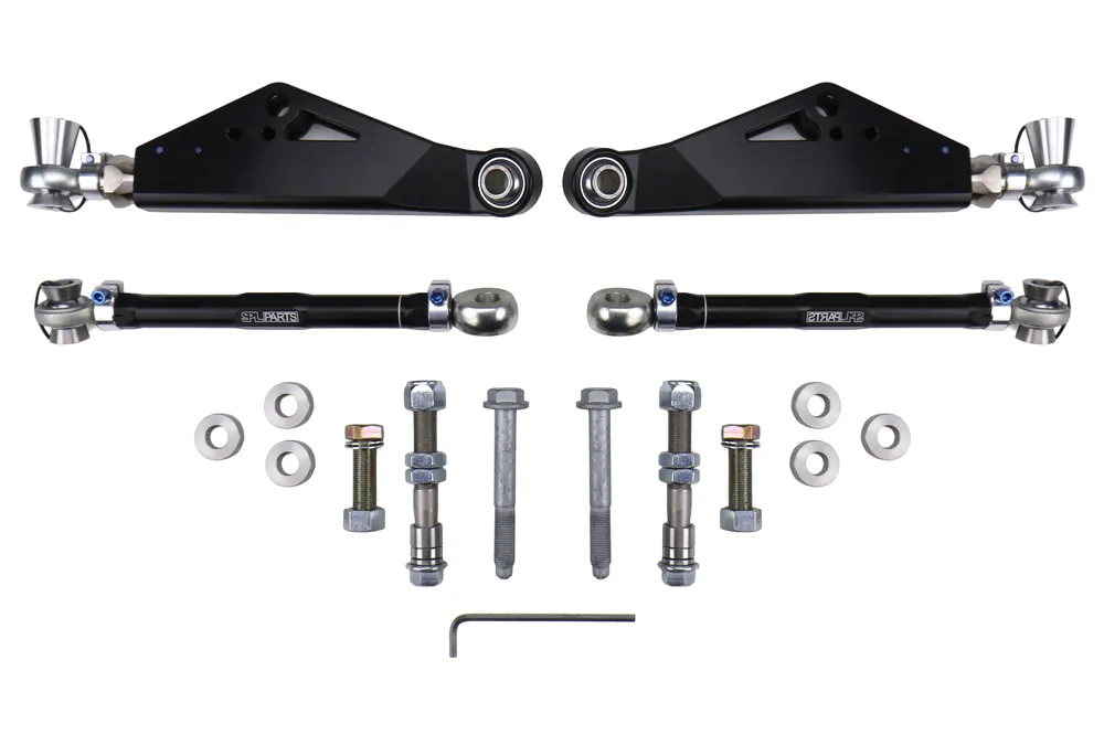 SPL Parts Front Lower Control Arms - 2013-2016 Scion FR-S / 2013-2024 Subaru BRZ / 2017-2024 Toyota 86