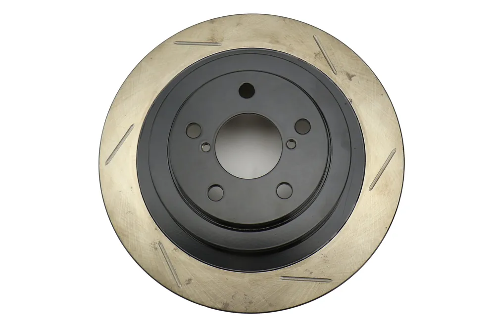 Stoptech Slotted Rear Left Rotor Single - Subaru Models (inc. 2006-2007 WRX / 2005-2009 Legacy GT)