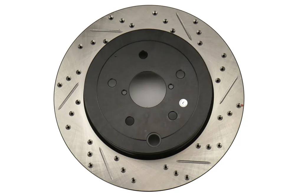 Stoptech Drilled and Slotted Rotor Single Front Right - 2015-2026 Subaru WRX