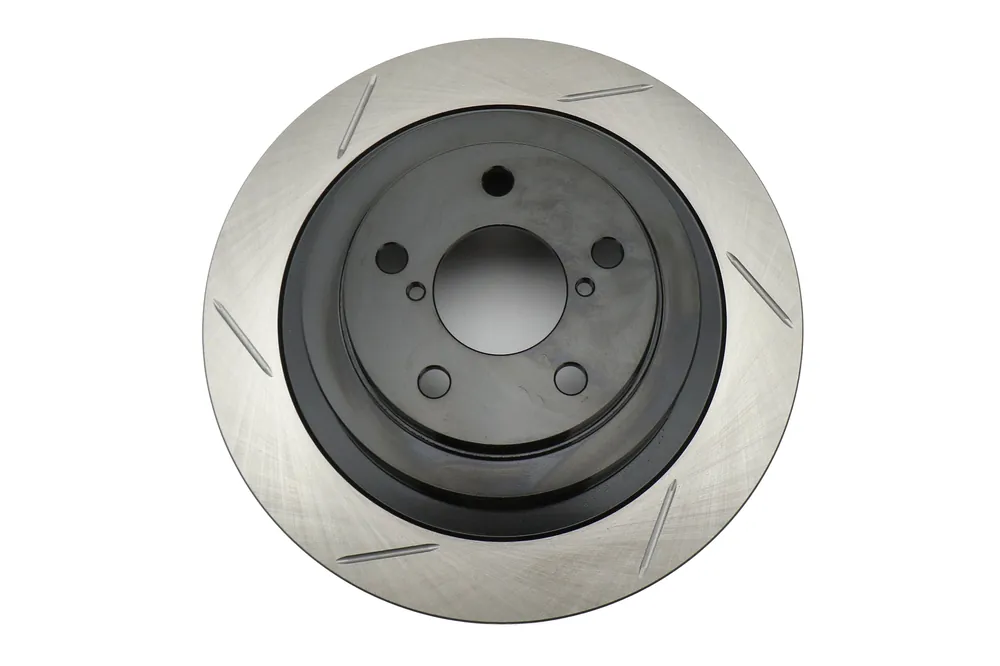 Stoptech Slotted Rear Right Rotor Single - Subaru Models (inc. 2006-2007 WRX / 2005-2009 Legacy GT)