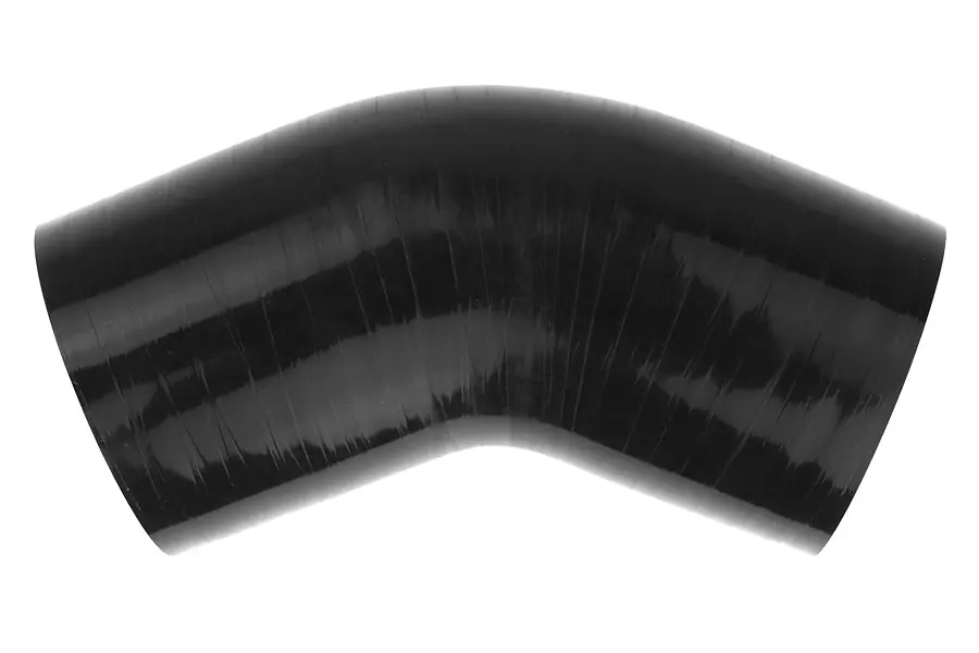 Turbosmart Silicone Elbow 45deg 3in Black