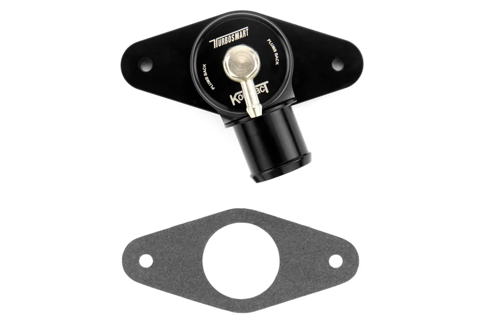 Turbosmart Recirculating Blow Off Valve Kompact Plumb Back Black 2008-2014 Subaru WRX