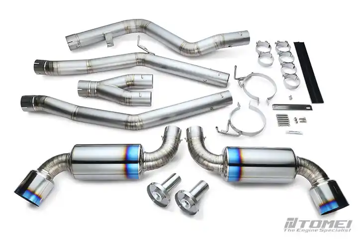Tomei Expreme Ti Dual Exit Full Titanium Catback Exhaust Type-D - 2020-2024 Toyota GR Supra