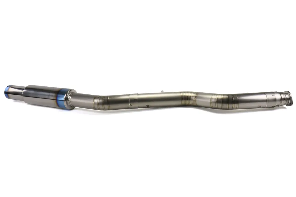 Tomei Full Titanium Catback Exhaust - Burnt Tip - 1993-2000 Toyota Supra