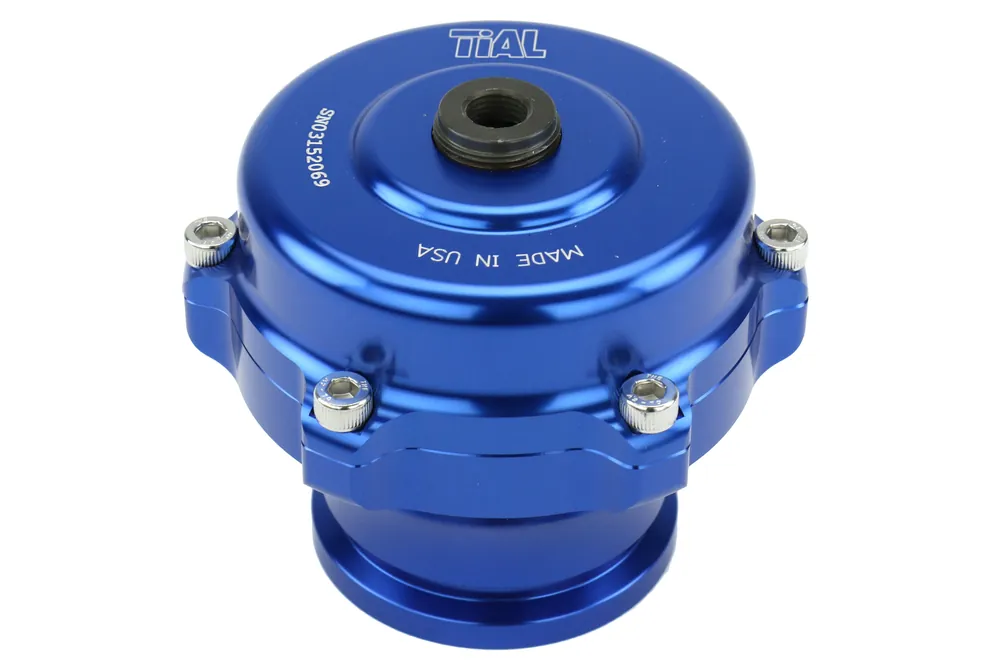Tial QR Recirculating Blow Off Valve 10PSI Blue 1.34in Outlet - Universal
