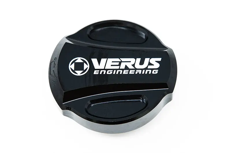 Verus Engineering Engine Bay Fluid Cap Kit Black - 2020-2024 Toyota Supra