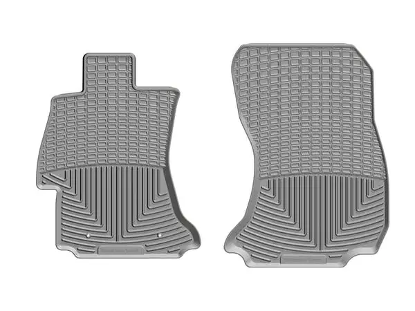 Weathertech Front Rubber Mats Grey - 2015-2021 Subaru WRX / STI