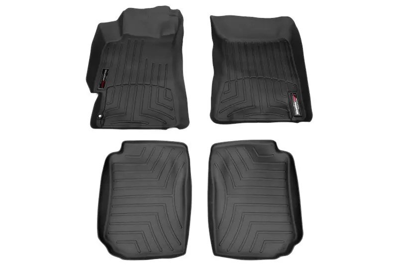 Weathertech Floorliners Black Front and Rear - Subaru Models (Inc. 2002-2007 WRX / 2004-2007 STI)