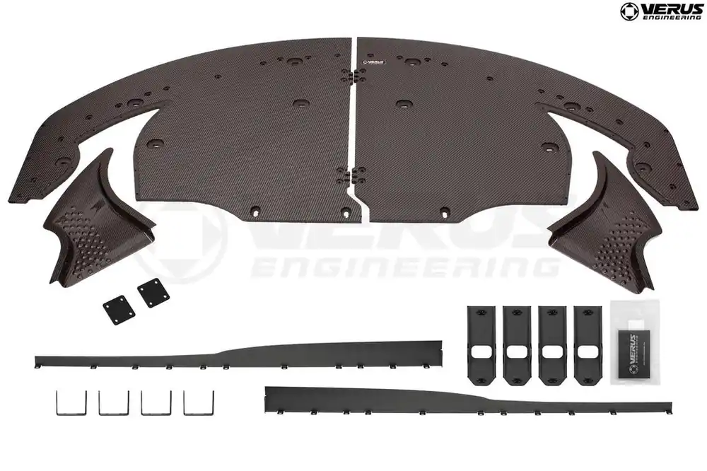 Verus Engineering High Downforce Front Splitter Kit - 2020-2024 Toyota Supra