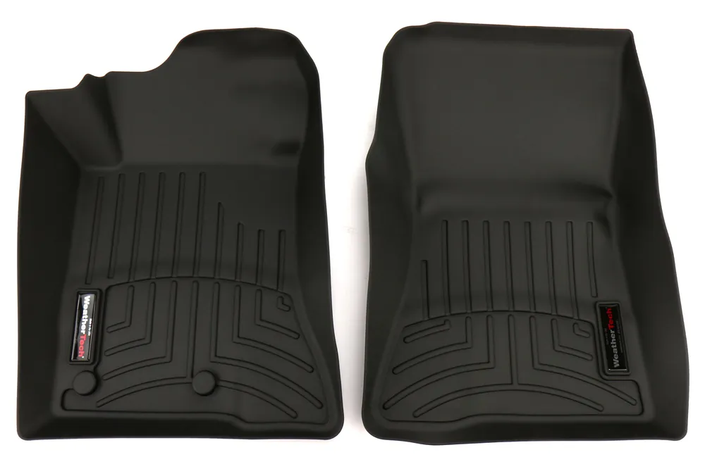Weathertech Front Floorliner Set Black - 2015-2017 Ford Mustang