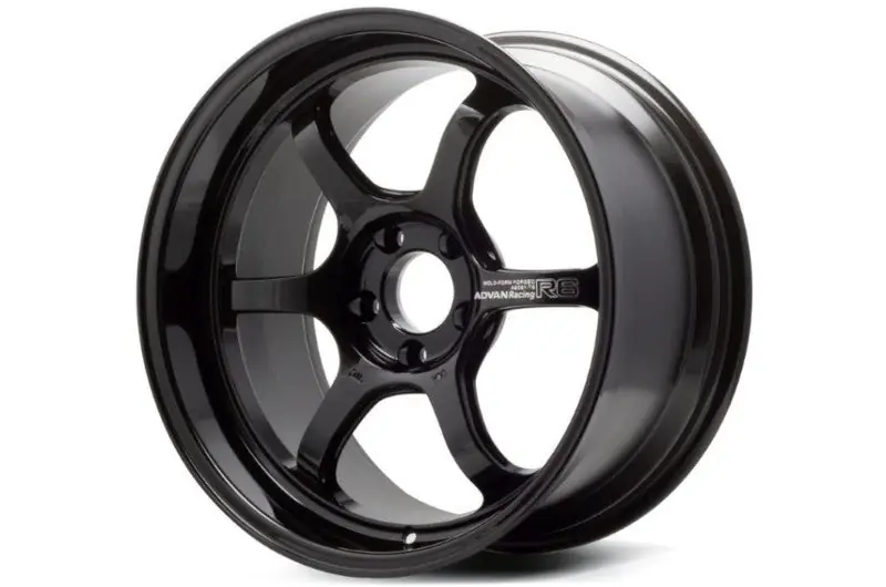 Advan R6 Racing Titanium Black 18x9.5 +45 5x100 (Single Wheel) - 2013-2023 Subaru BRZ / Scion FR-S / Toyota GR86 / 2014-2018 Subaru Forester