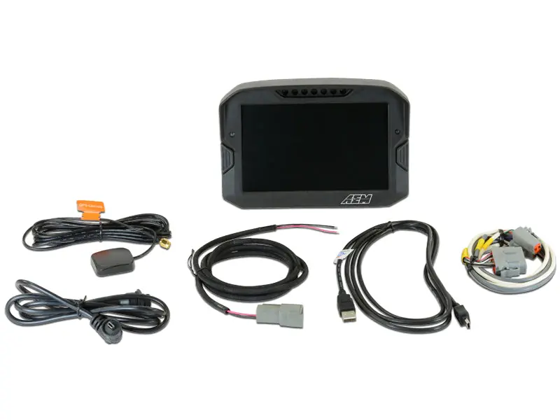 AEM Electronics CD-7LG Carbon Digital Dash Display Logging / GPS Enabled - Universal