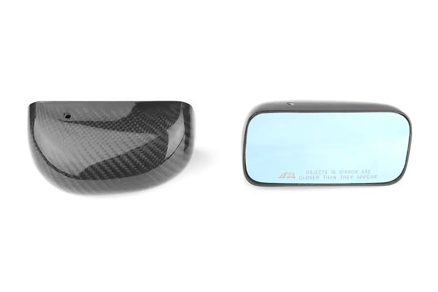 APR Performance Carbon Fiber Mirrors Formula GT3 Black Base - 2008-2014 Subaru WRX/STI