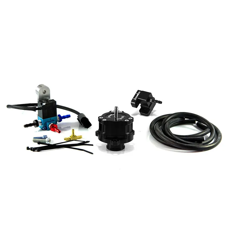 Boomba Racing Recirculating Bypass Valve Black - 2015-2019 Volkswagen GTI (Mk7)