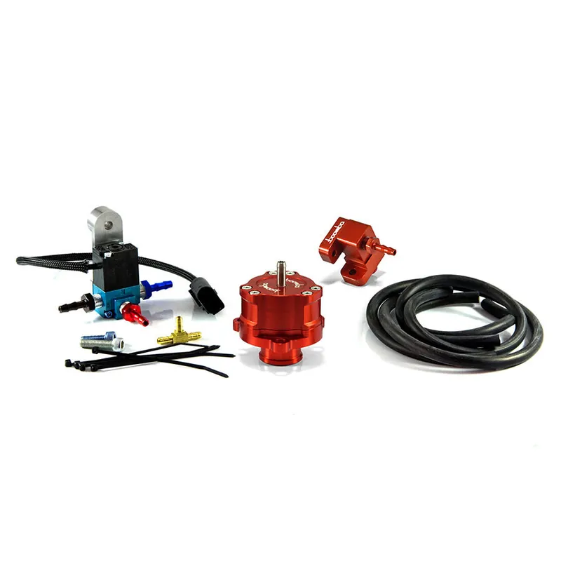 Boomba Racing Recirculating Bypass Valve Red - 2015-2019 Volkswagen GTI (Mk7)