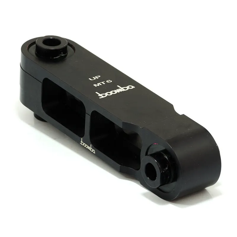 Boomba Racing Rear Motor Mount Black - Honda Civic 6MT Models (Inc. 2017+ SI / 2017+ Type R)