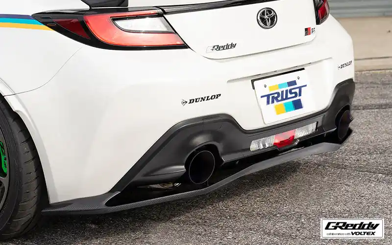 GReddy VOLTEX Rear Under Spoiler Wet Carbon - 2022-2024 Toyota GR86