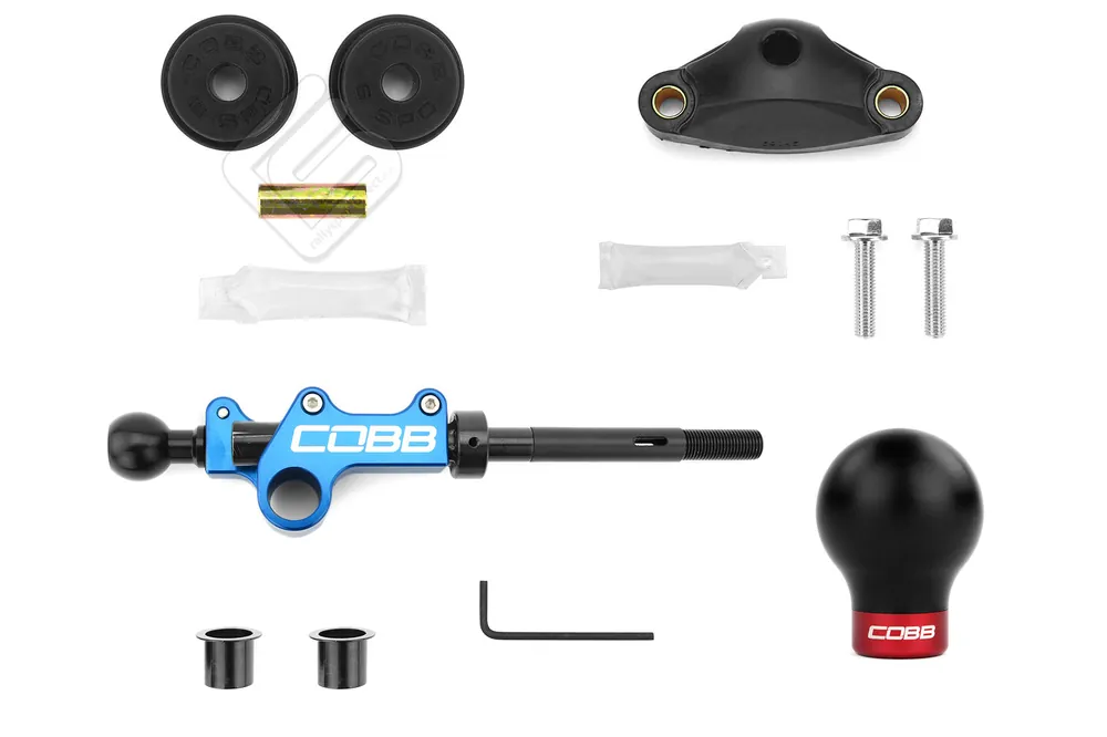 COBB Tuning Stage 1+ Drivetrain Package w/ Black/Red Knob - 2007-2009 Subaru Legacy GT Spec.B
