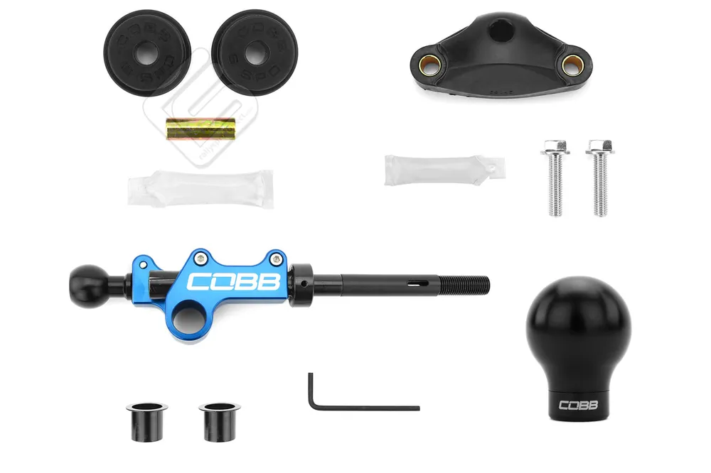 COBB Tuning Stage 1+ Drivetrain Package w/ Black/Black Knob - 2007-2009 Subaru Legacy GT Spec.B