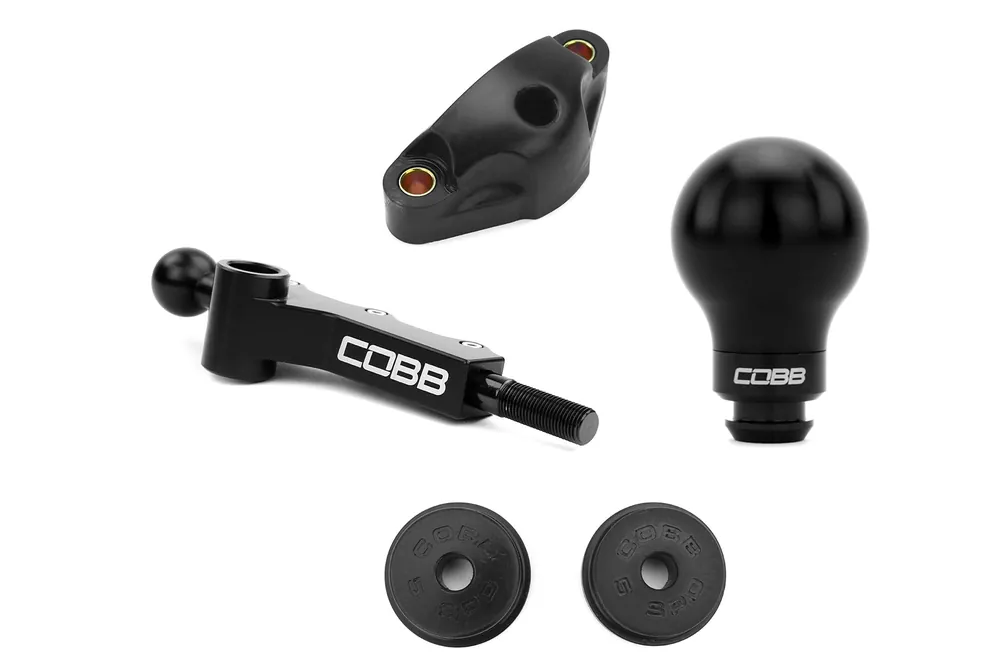 COBB Tuning Stage 1+ Drivetrain Package w/ Black/Black Knob - Subaru Models (inc. 2008-2014 WRX / 2006-2009 Legacy GT / 2006-2008 Forester XT)