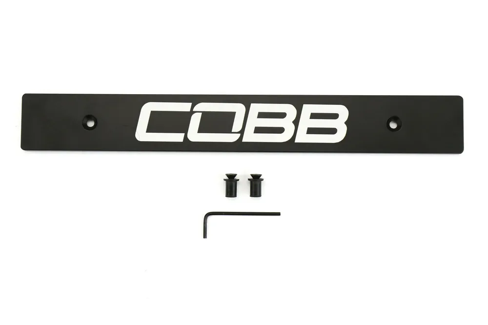COBB Tuning Front License Plate Delete - 2015-2021 Subaru WRX / STI