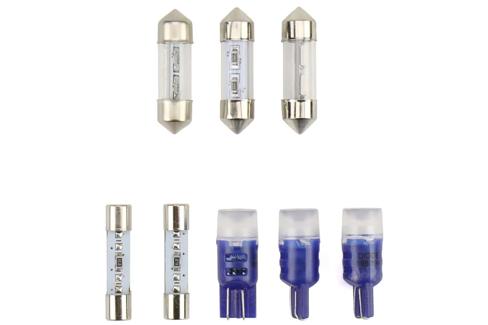 Diode Dynamics Stage 1 Blue LED Interior Lighting Kit - 2008-2026 Subaru WRX / 2008-2021 STI