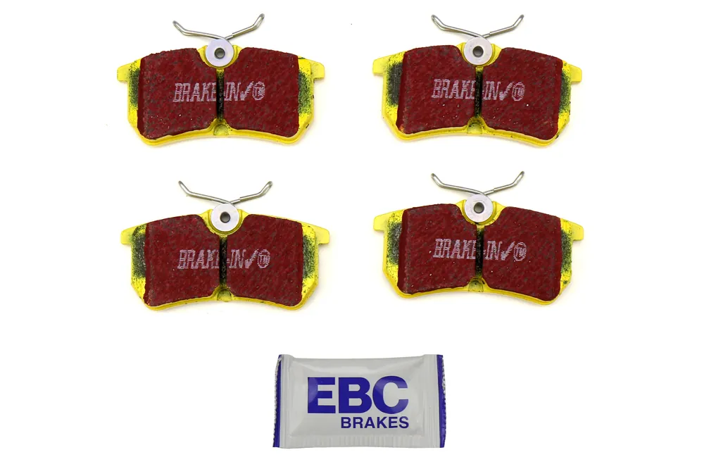 EBC Brakes Yellowstuff Street And Track Rear Brake Pads - 2014-2019 Ford Fiesta ST