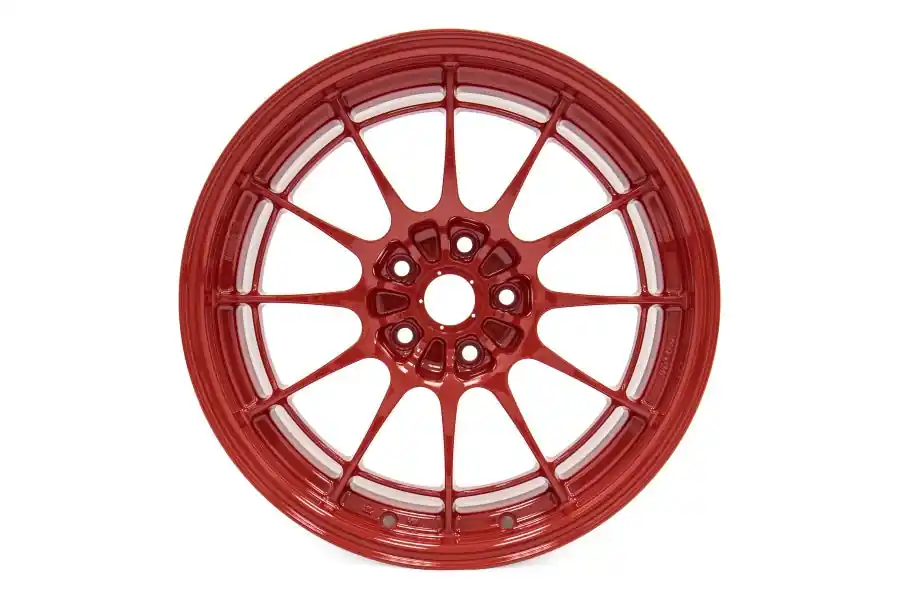Enkei NT03+M Competition Red 18x9.5 +40 5x100 (Single Wheel) - 2013-2024 Subaru BRZ / Scion FR-S / Toyota GR86 / 2014-2018 Subaru Forester