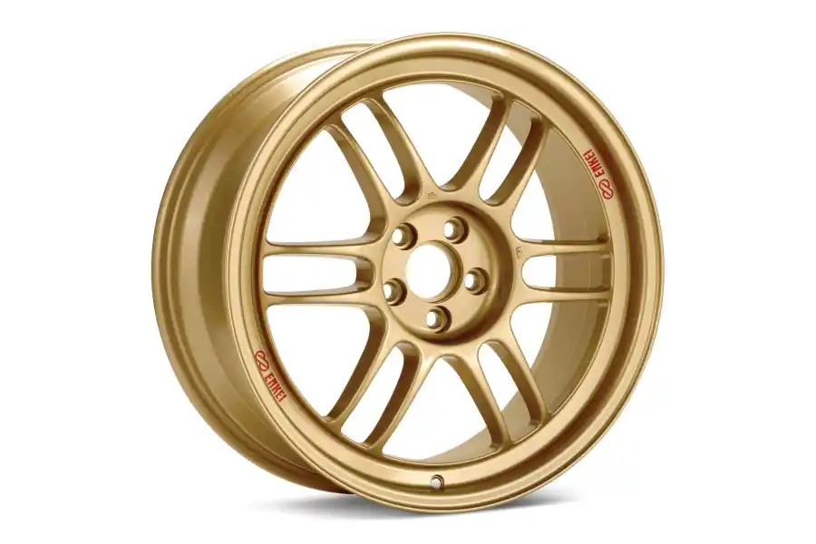 Enkei RPF1Gold 15x8 +28 4x100 (Single Wheel) - 2013-2023 Subaru BRZ / Scion FR-S / Toyota GR86 / 2014-2018 Subaru Forester