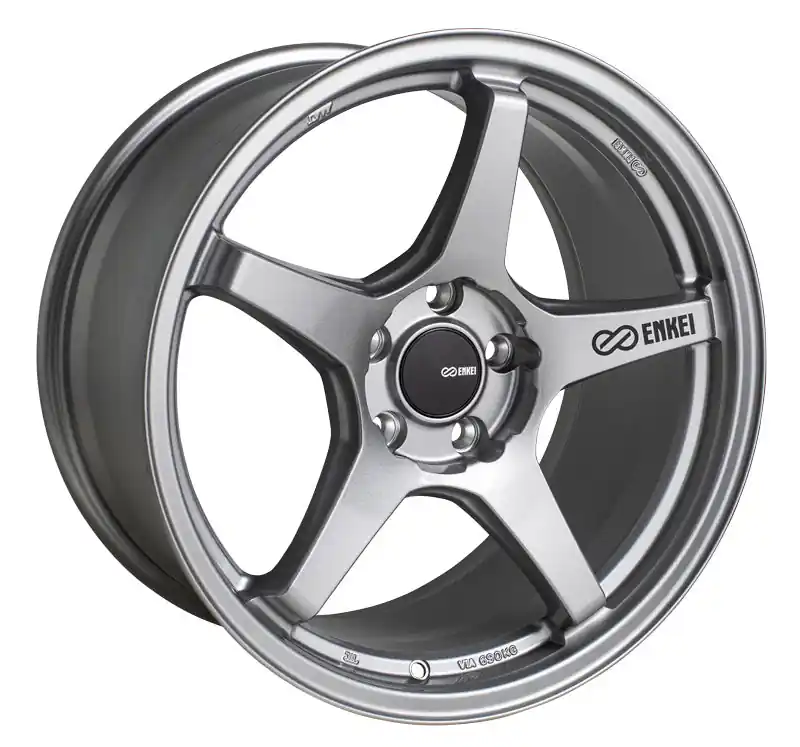 Enkei TS-5 Storm Grey 18x8.5 +40mm 5x108 (Single Wheel) - 2013-2018 Ford Focus ST / 2016-2018 Ford Focus RS