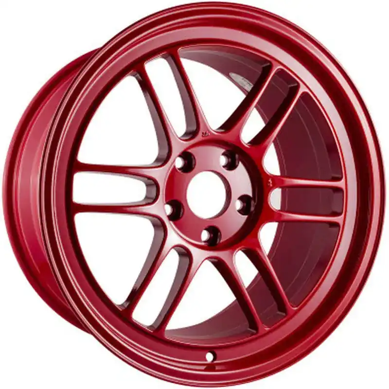 Enkei RPF1 Competition Red 18x9.5 +38 5x114.3 (Single Wheel) - 2015-2023 Subaru WRX / 2015-2021 STI / 2019-2023 Forester